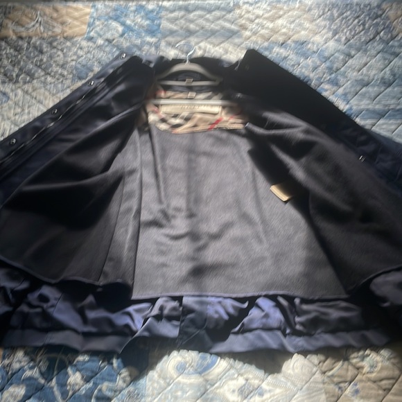 Burberry Brit Navy never worn. Rain trench coat. Waterproof - Picture 5 of 5